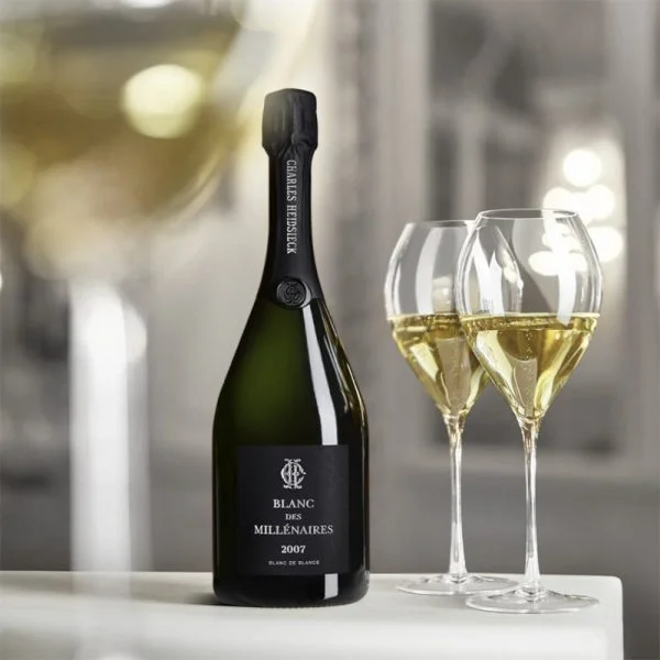 Champagne Charles Heidsieck Blanc des Millénaires 2007 sans Coffret – Image 3