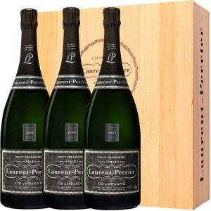 La Fine Bulle - Laurent-Perrier Caisse Bois 3 Magnums Millésime