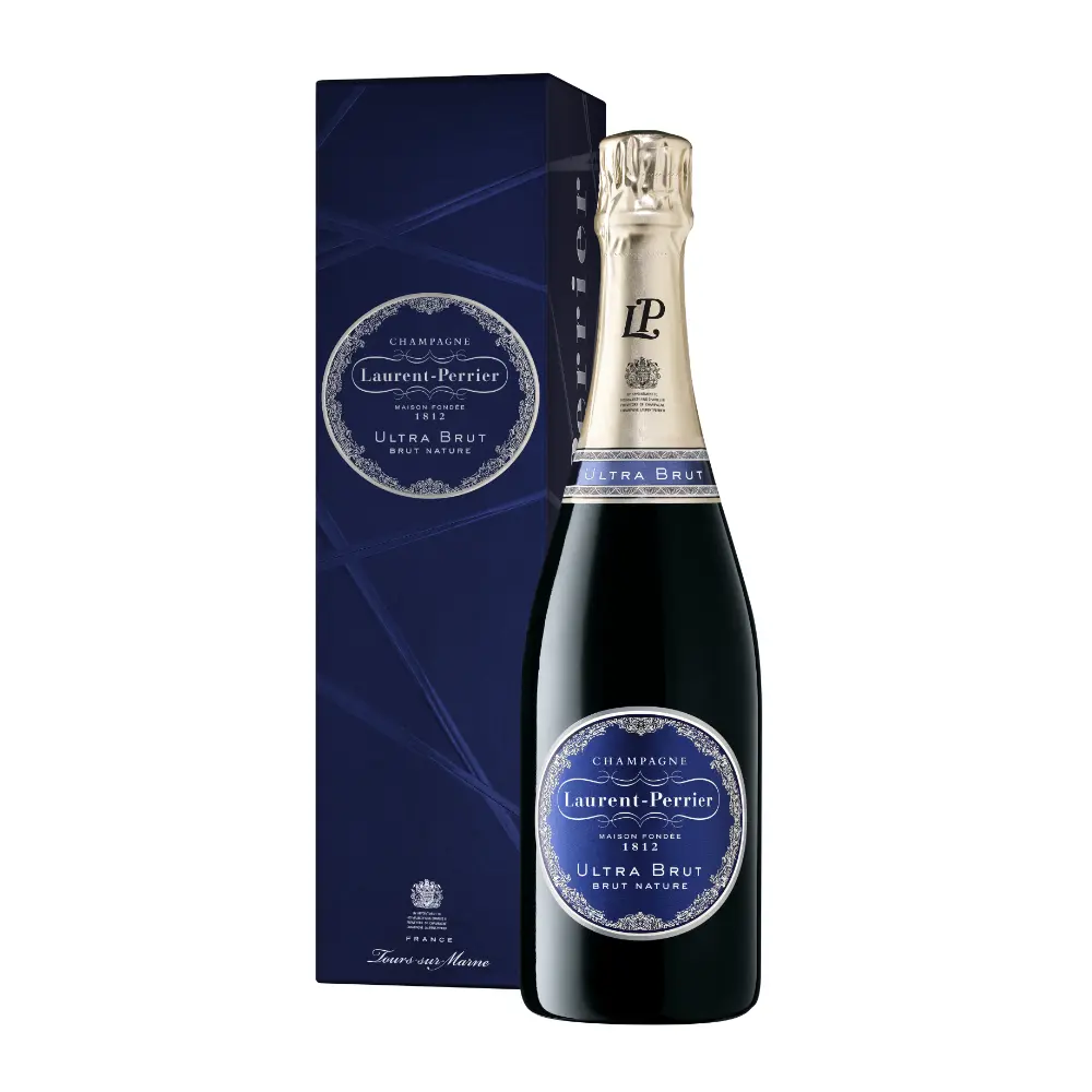 La Fine Bulle Maison Laurent Perrier Champagne Cuvée Ultra Brut avec étui