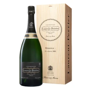 La Fine Bulle - Cuvée Réserve Millésimée 2002 Caisse Bois – Champagne Laurent-Perrier
